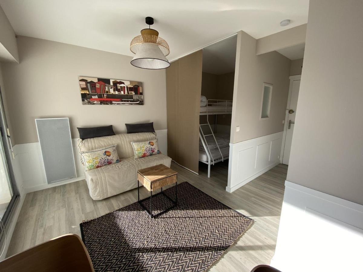 Studio Neuf En Front De Mer Avec Terrasse Et Parking, Ideal Pour 3 Personnes - Fr-1-474-147 Arcachon Exterior foto