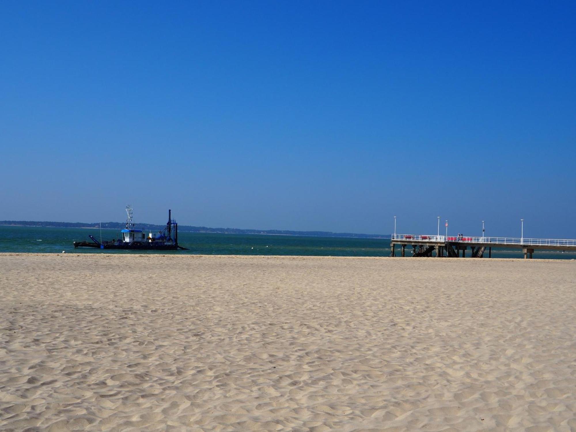 Studio Neuf En Front De Mer Avec Terrasse Et Parking, Ideal Pour 3 Personnes - Fr-1-474-147 Arcachon Exterior foto